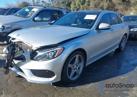 2017 Mercedes-Benz C 300 Sport 4Matic from USA, damaged, VIN 55SWF4KB5HU195541